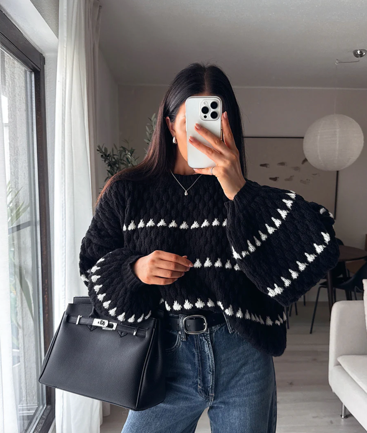 Texture Bold® - Maglione Trapuntato