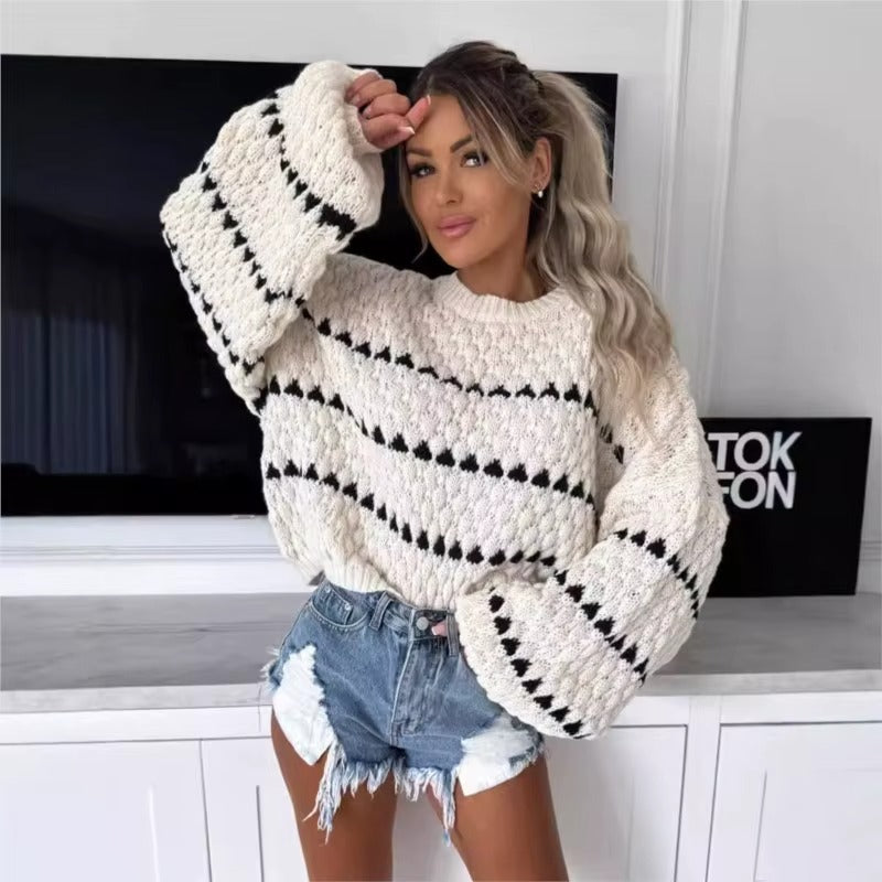 Texture Bold® - Maglione Trapuntato