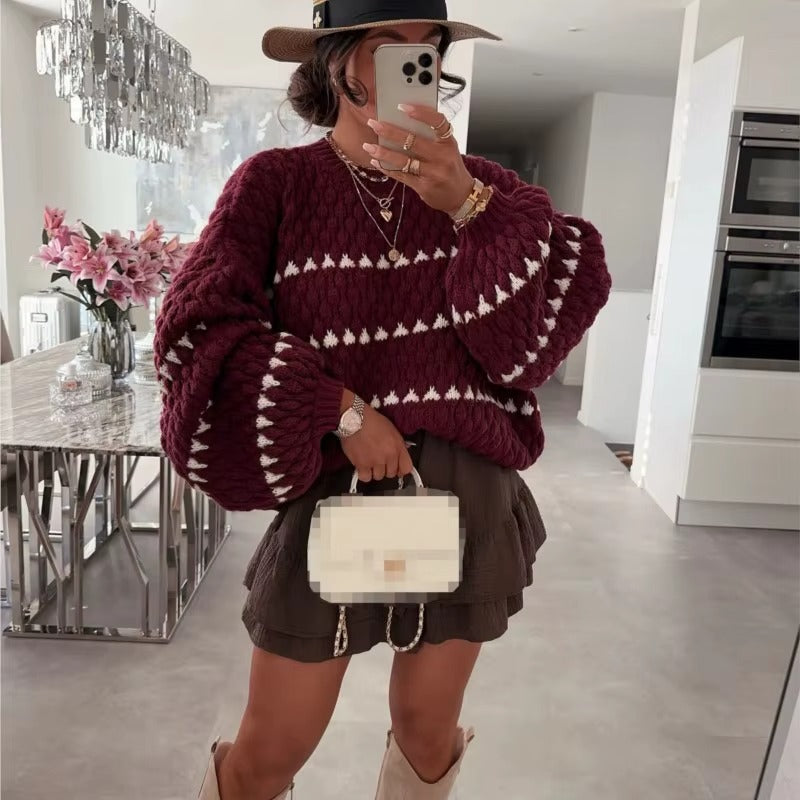 Texture Bold® - Maglione Trapuntato