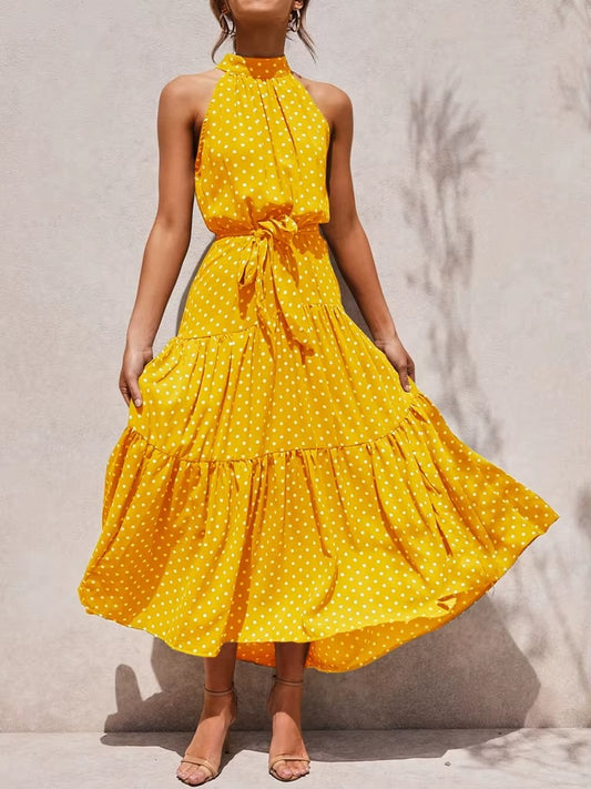 Jinny® - Abito a pois Elegante e raffinato